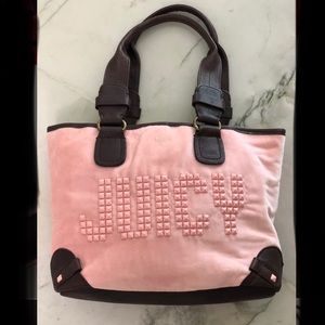 VINTAGE Y2K JUICY COUTURE VELOUR TOTE